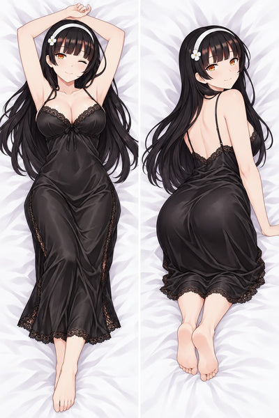 Dakimakura Type 95 Czarna Koszula Nocna