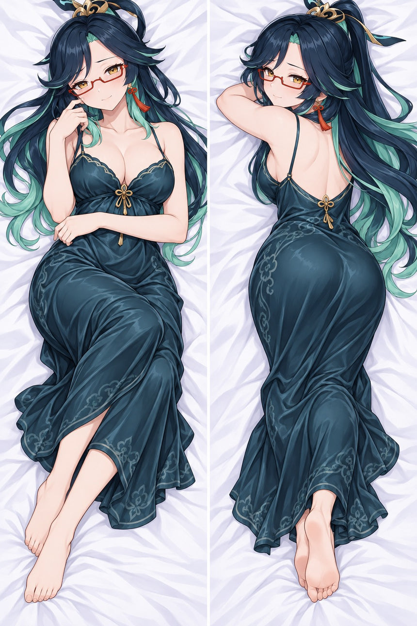 Xianyun Teal Nightgown Body Pillow