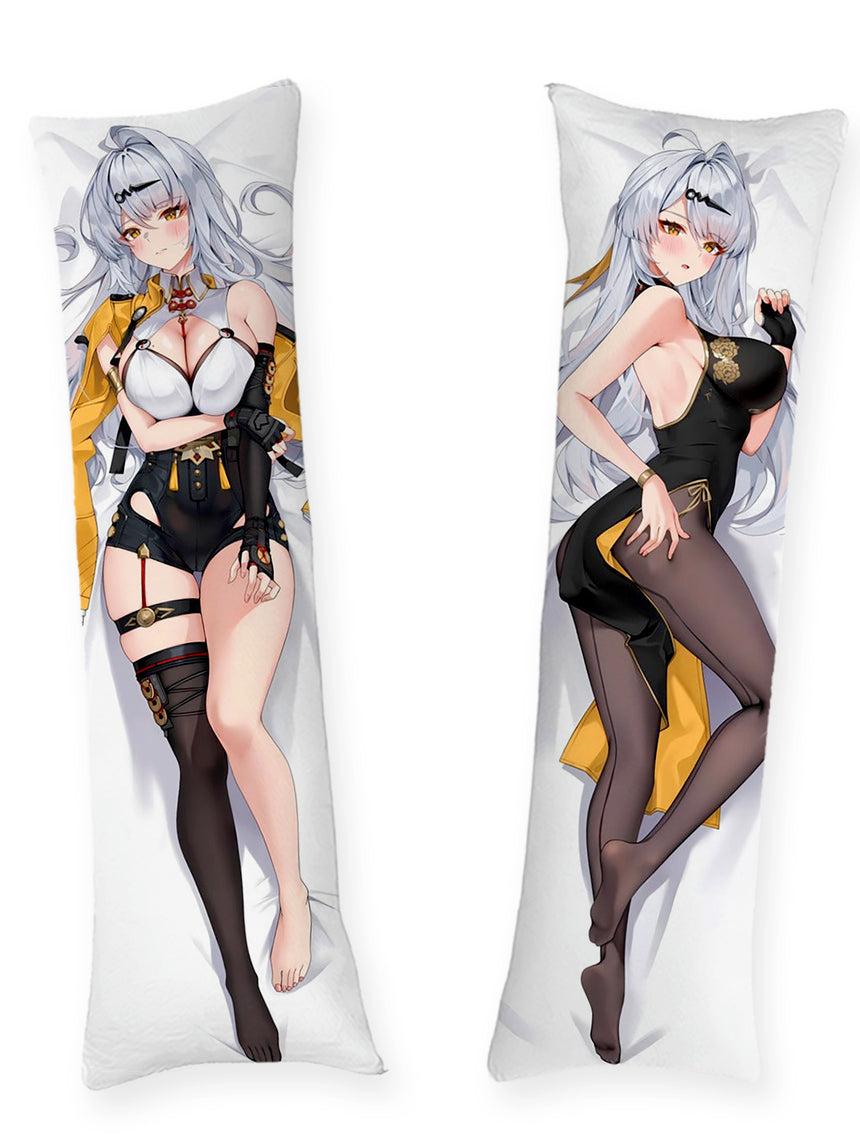 Dakimakura Yixuan Żółta Kurtka i Czarne Qipao