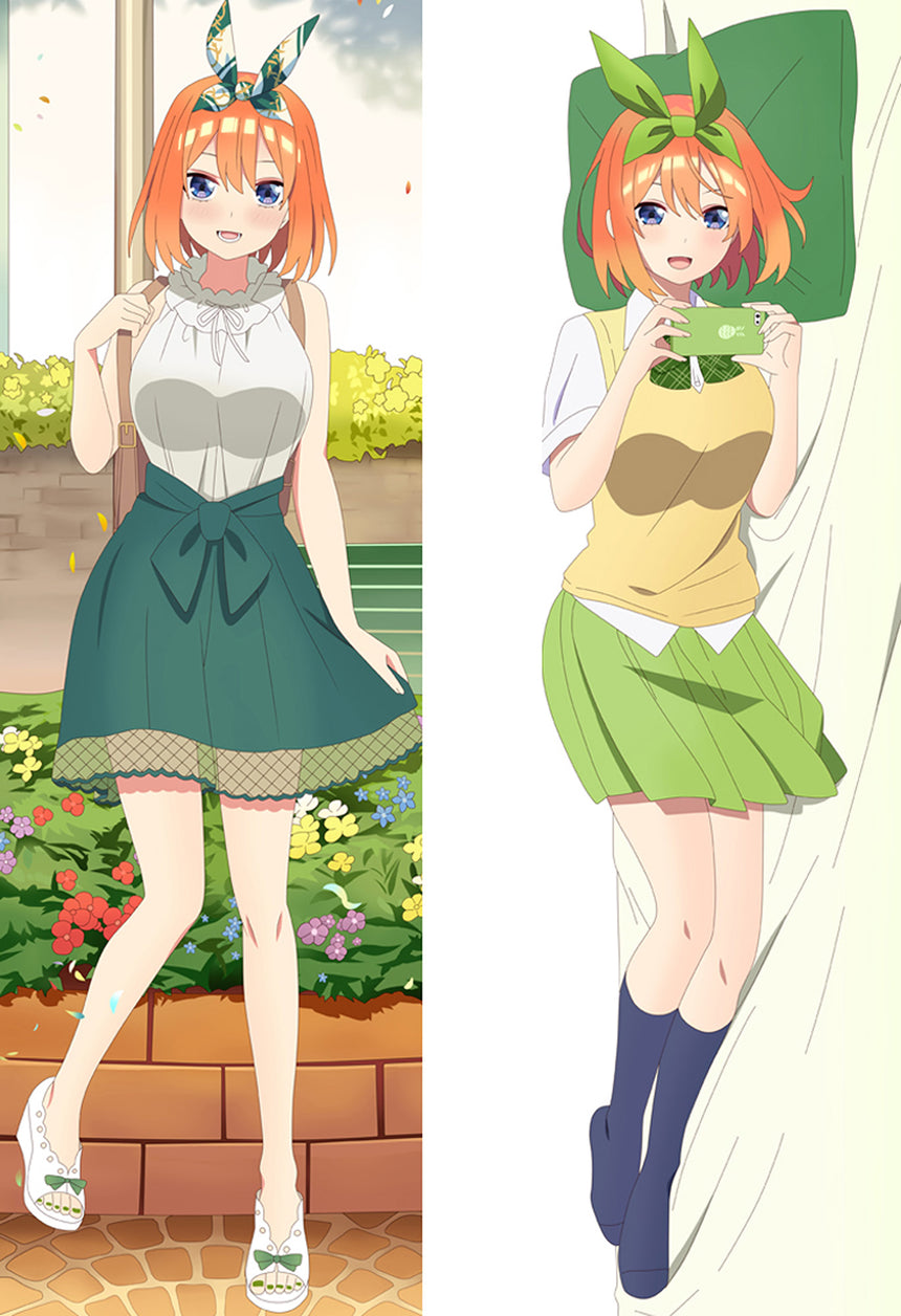 Dakimakura Yotsuba Nakano Zielona Sukienka