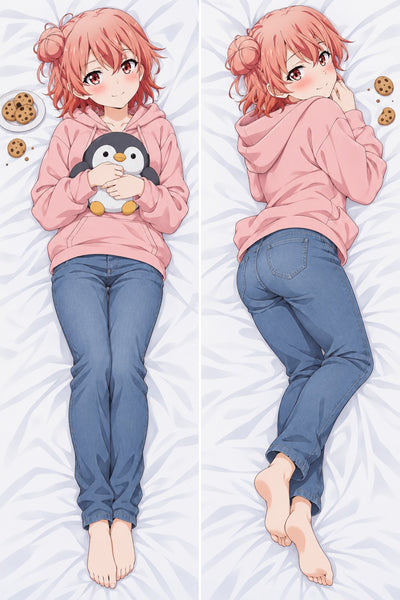Dakimakura Yui Różowa Bluza z Kapturem