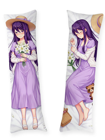 Dakimakura Yuri DDLC Letnia Sukienka Piknik z Liliami