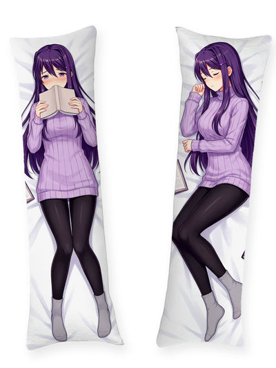 Dakimakura Yuri DDLC Fioletowy Sweter z Golfem