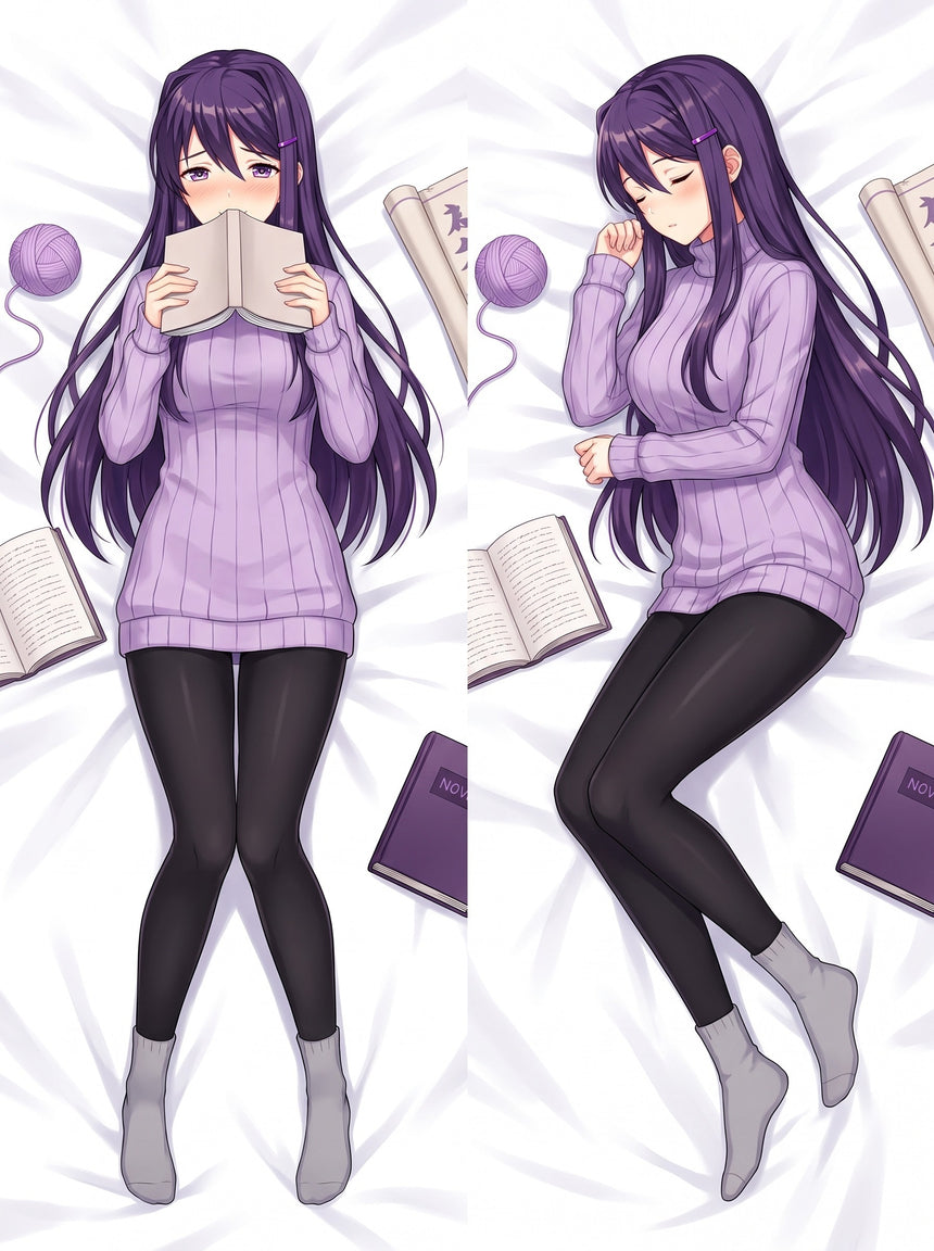 Dakimakura Yuri DDLC Fioletowy Golf