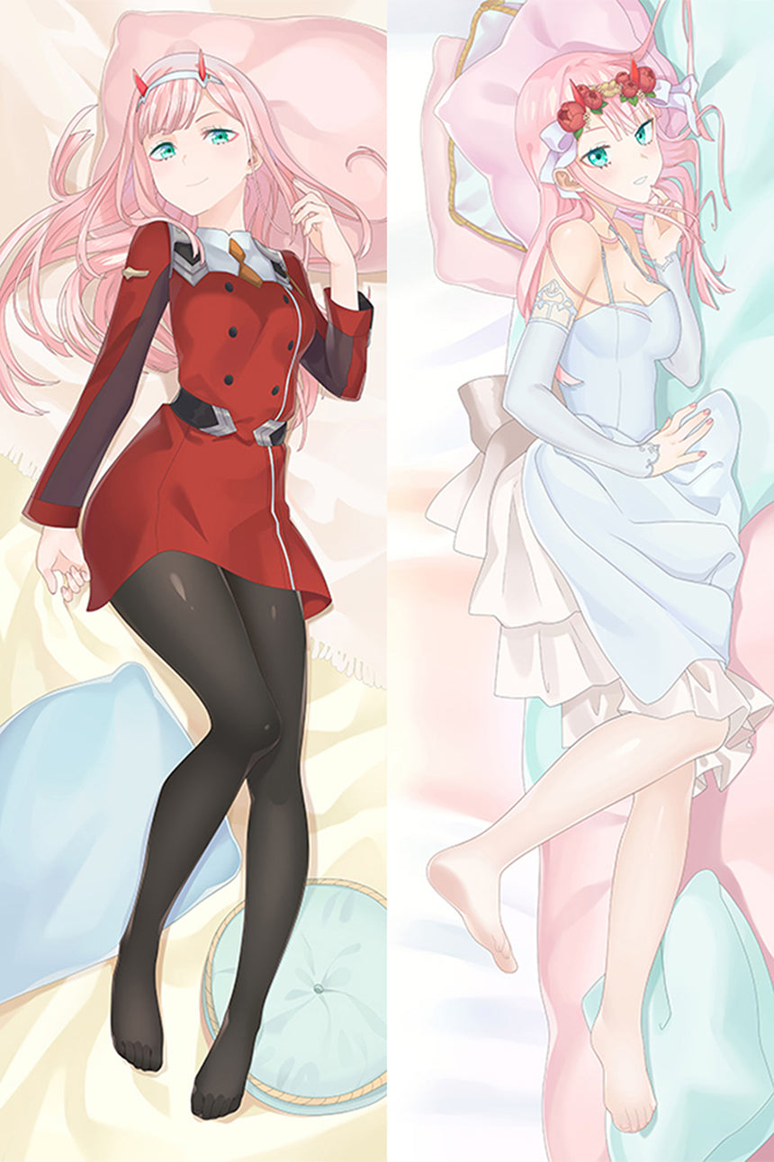 Dakimakura Zero Two Czerwony Mundur